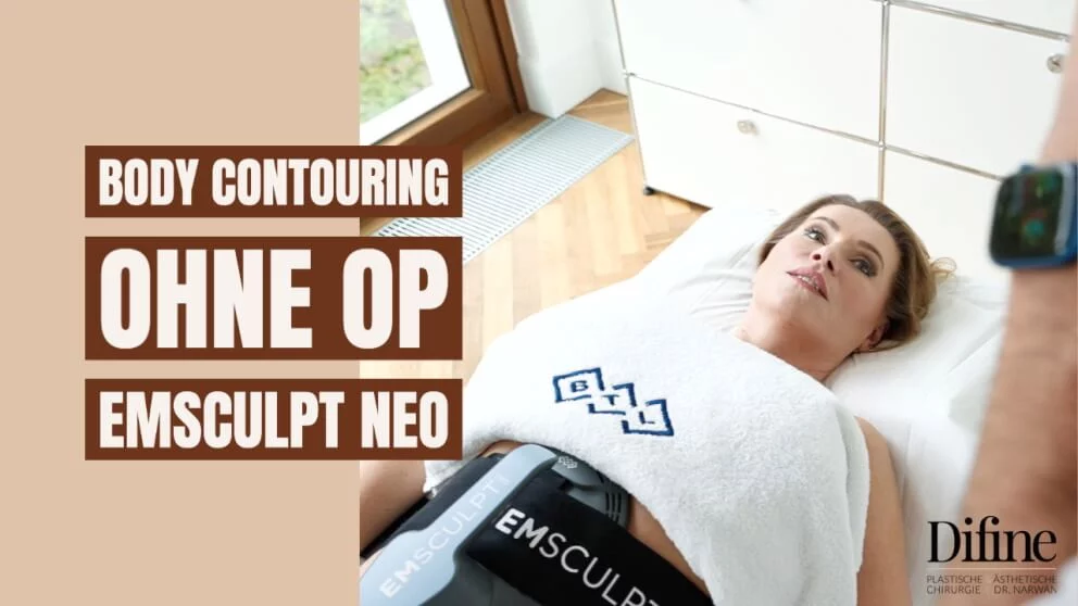 EMSCULPT® NEO Fettabbau & Muskelaufbau in Düsseldorf, Difine, Dr. Narwan